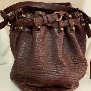 Alexander Wang Burgundy Bucket Bag